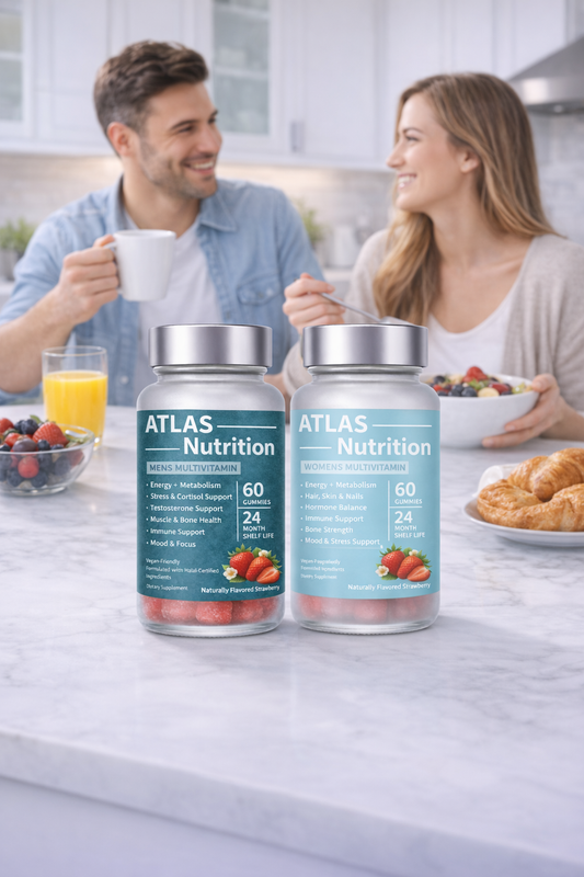 Mens & Womens Multivitamin Bundle (Halal friendly, Kosher Friendly, Vegan and NON-GMO)